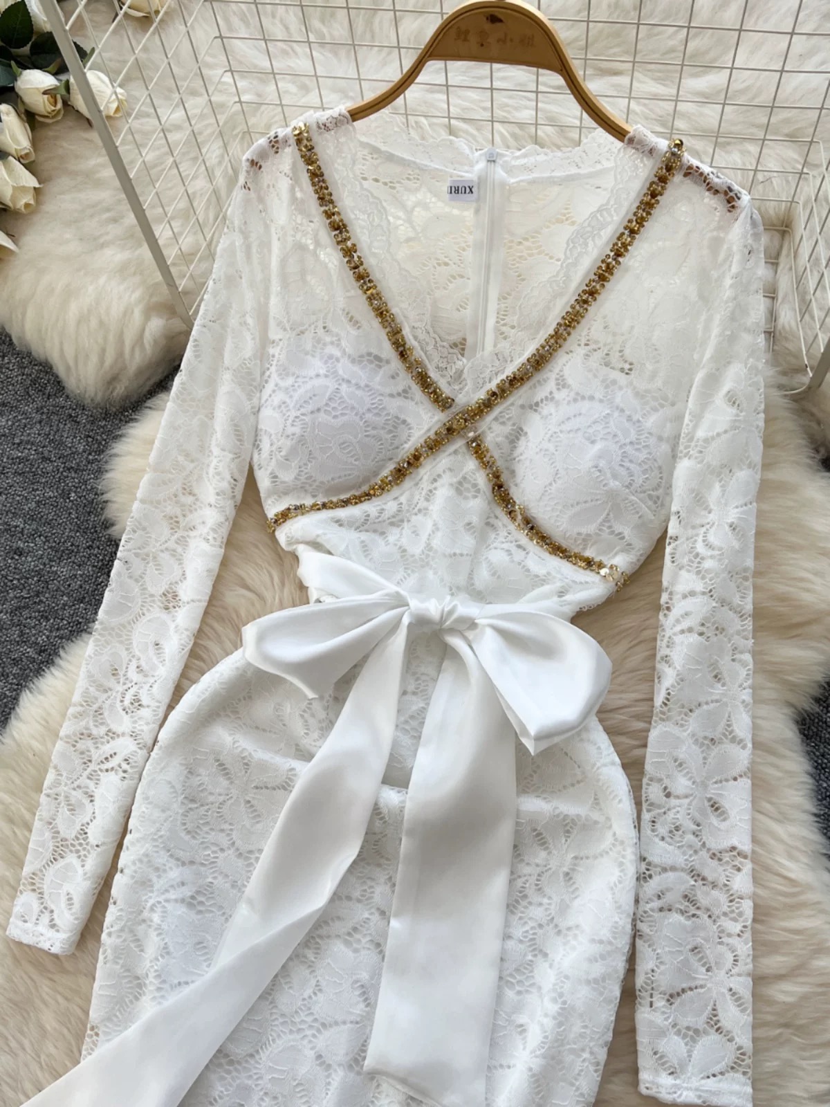 Best day ahead lace dress FBC450 images